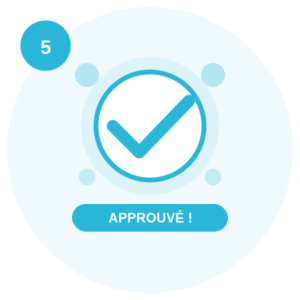Vous approuvez le programme de traitement : Nous vous présentons les offres reçues, les comparons pour vous et vous expliquons chaque proposition. Vous donnez votre accord en toute connaissance de cause.